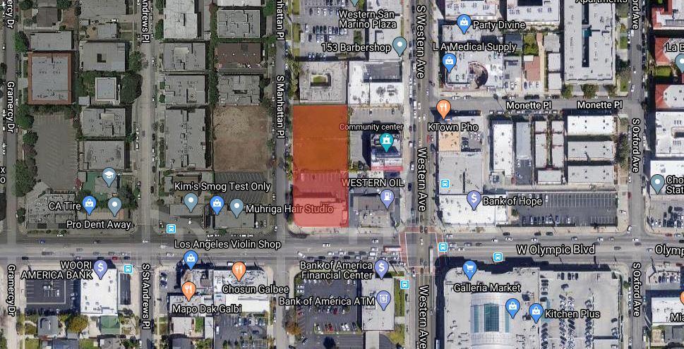 Site prep begins for mixed-use project near Olympic & Western 